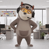 Working Customer Service GIF by Doge Pound