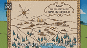 Episode 15 Map GIF by The Simpsons