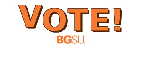 Vote Sticker by Bowling Green State University
