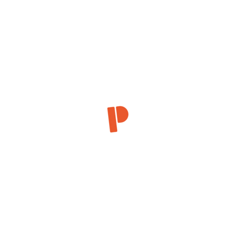 P Sticker by Pangramma