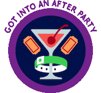 Comic Con After Party Sticker by Con Rangers