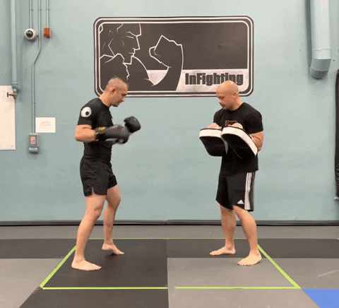 ritchieyip giphygifmaker kickboxing drills 10s GIF