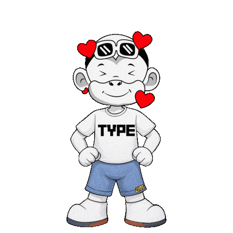 My Type Sticker by Zhot Shop