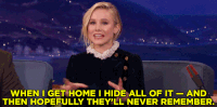 kristen bell halloween candy GIF by Team Coco
