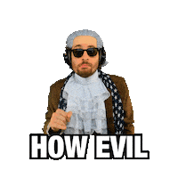 Austin Powers Villain Sticker