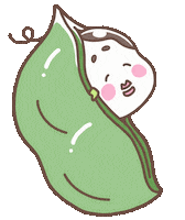 Green Pea Fun Sticker