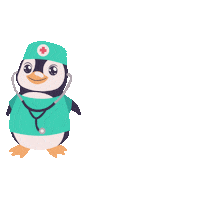 dreambound penguin ai business education Sticker