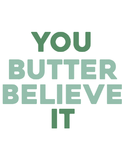 vegan believe Sticker by Melt Organic