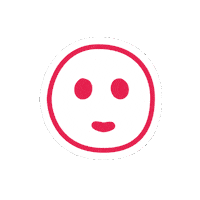 Happy Funny Face Sticker by Visser & Visser