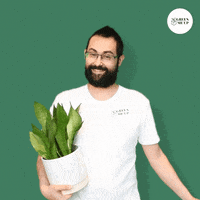 GreenMeUp green finger natur point up GIF