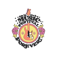 Good Vibes Fun Sticker by Mamie Ruth