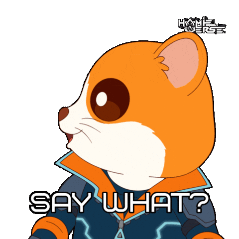 No Way Wow Sticker by Hamieverse