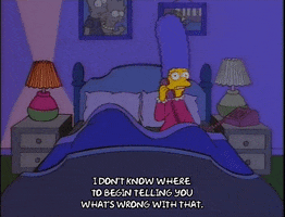 talking marge simpson GIF