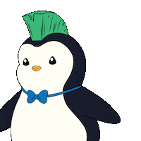 Right On Yes Sticker by Pudgy Penguins