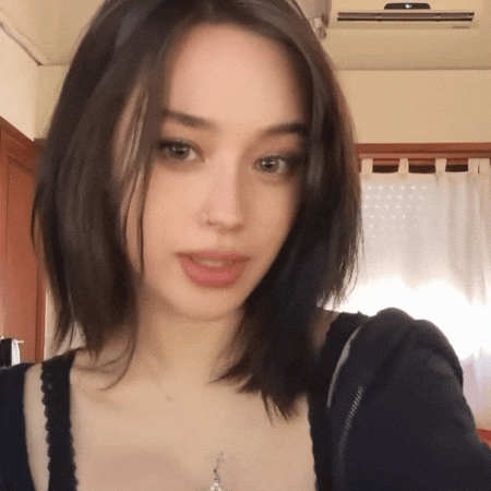 Cute Girl Waiting GIF