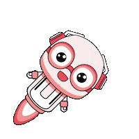 Happy Fun Sticker by Bacon & Bold