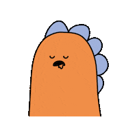 Tired Monster Sticker by naudi