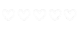 White Heart Love Sticker