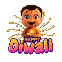 Celebration Festival Sticker by Chhota Bheem