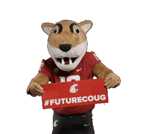 Washington State Mascot Sticker by WSU Pullman