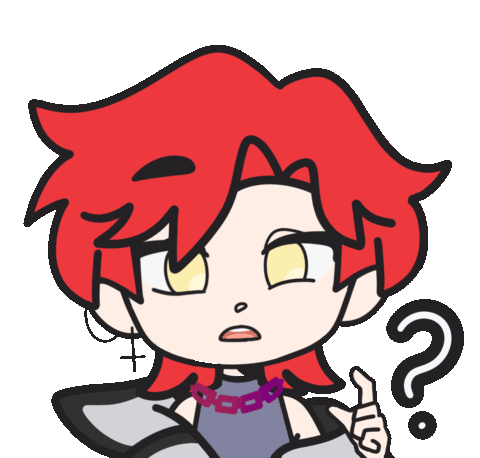 moonetone giphyupload kawaii confused oc Sticker