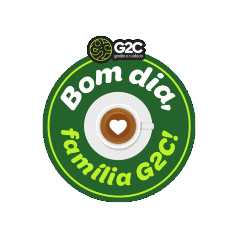 Bom Dia Familia Sticker by G2C Administradora
