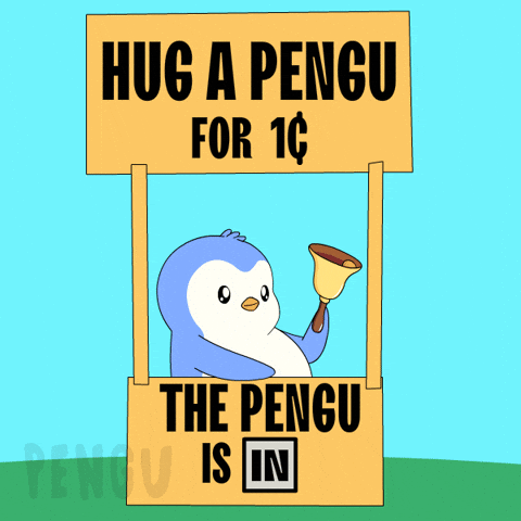 Penguin Love GIF by Pudgy Penguins