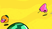 Fruit Running GIF by Golden Wolf