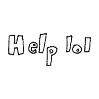 Sos Help Sticker by odibz