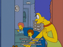 marge simpson todd flanders GIF