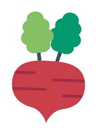 pettywell beetroot pettywell Sticker
