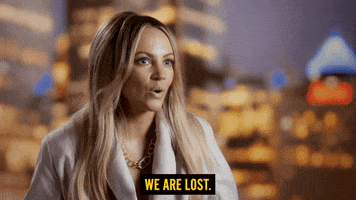 React Samantha GIF by Celebrity Apprentice Australia