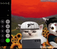 Superman Calculator GIF