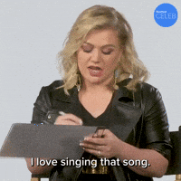 I Love Singing That Song