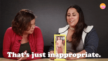 Just Inappropriate