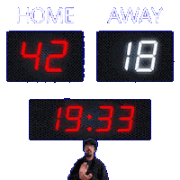 18 Away Sticker
