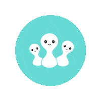 Girl Baby Sticker by Seven Kids Cosmetics