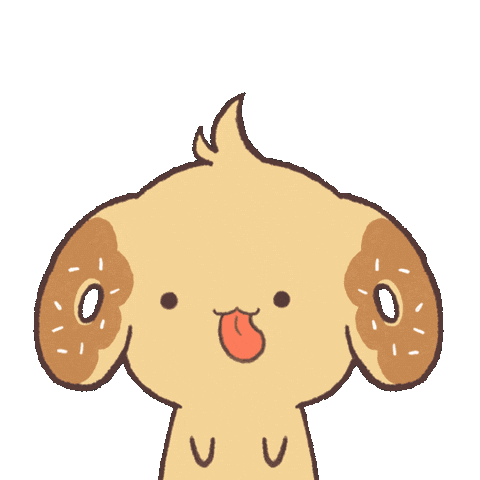 chimera_abyss giphyupload dog kawaii eye Sticker