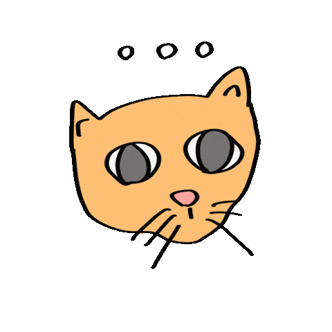 Cat 傻眼 Sticker