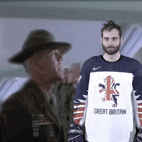 IIHFHockey hockey cheer ice hockey uk GIF