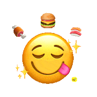 Hungry Food Sticker by Digi