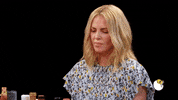 Charlize Theron Hot Ones GIF by First We Feast