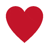 In Love Heart Sticker by Magnólia Papelaria