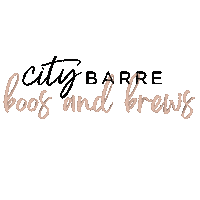 Cbboosandbrews Sticker by City Barre