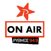 On Air Radio Sticker by RYTHMOS 949