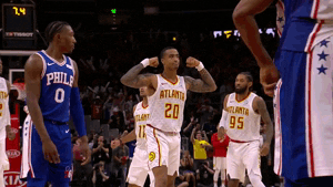 Celebrate Atlanta Hawks GIF by NBA