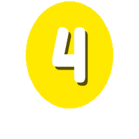 Studio Number Sticker