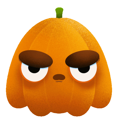 shurushok giphyupload halloween orange doodle Sticker