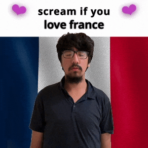 (silent) scream if you love france