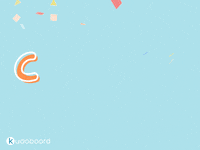 Kudoboard party celebration cheers thank you GIF
